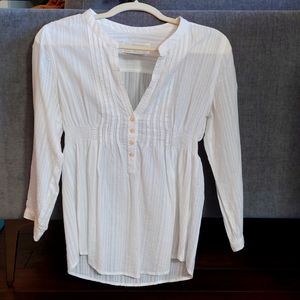 Abercrombie women white shirt size M